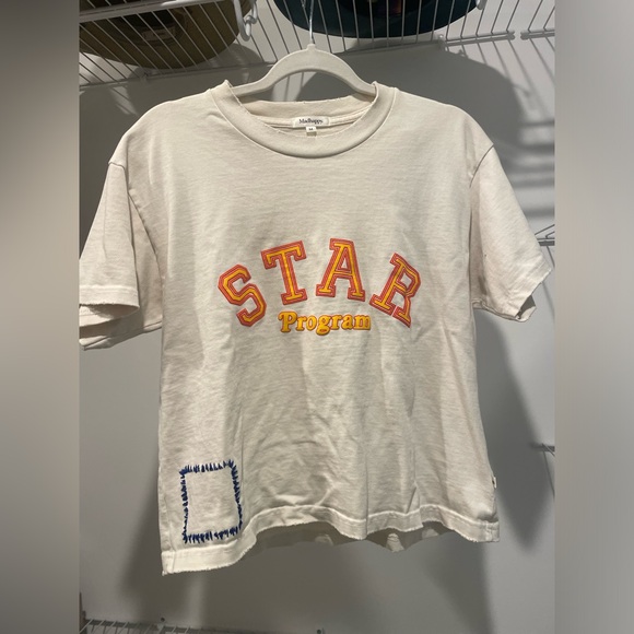 Madhappy Cream STAR Program Tee - Picture 1 of 4